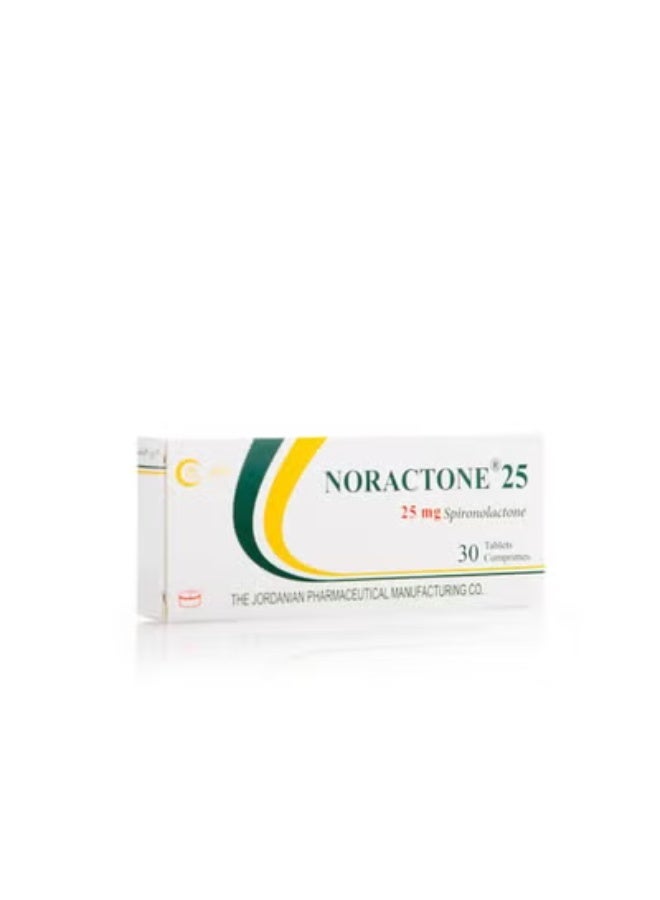 Noractone 25 mg Spironolactone Tablets 30 Count - Image 3